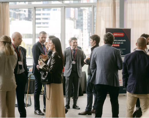 Photo of IBISWorld Team and Event
