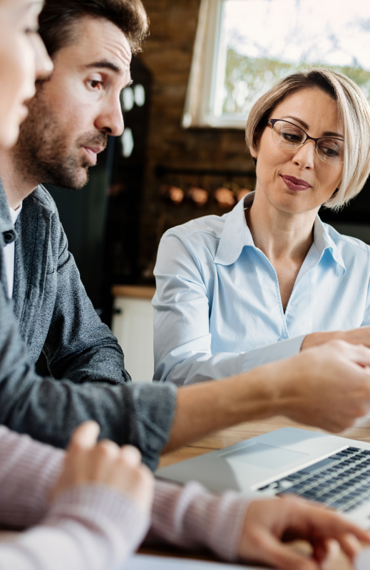 Staff working with IBISWorld API Data